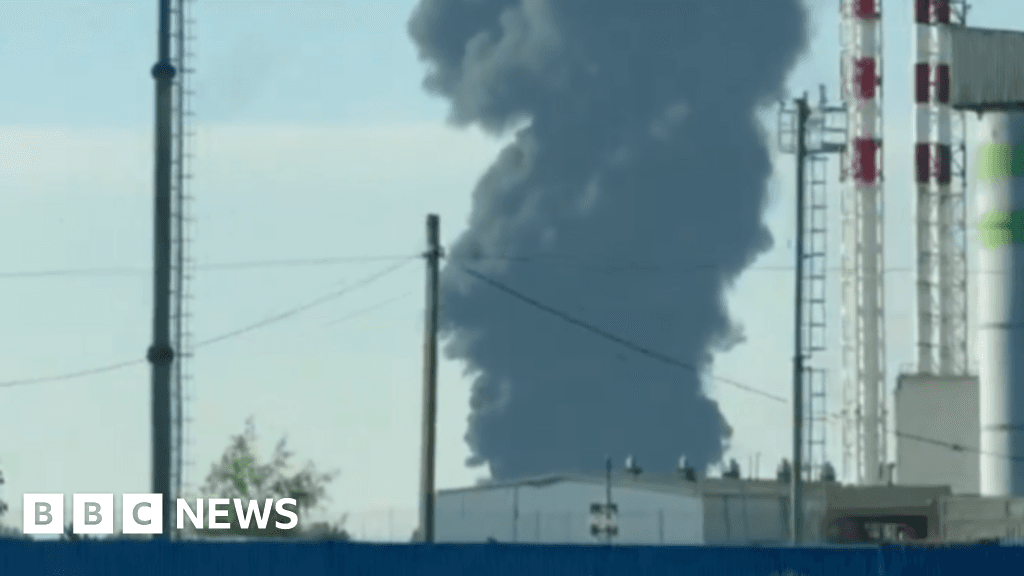 Ukrainian drones target St Petersburg in attack Russia calls 'unprecedented'