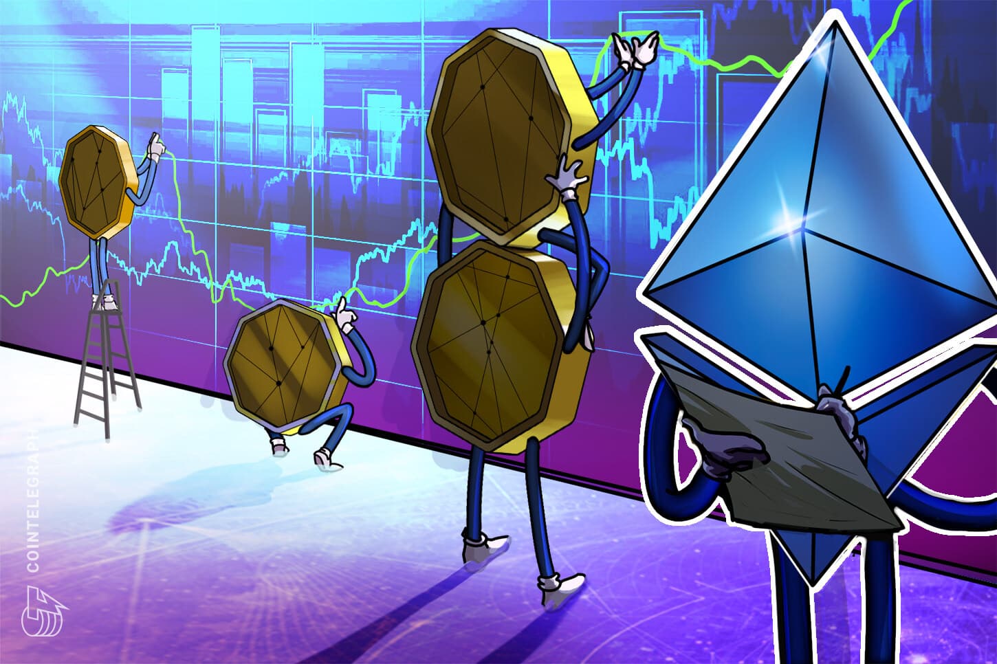 Ethereum's price failed to reclaim the $1,700 level.